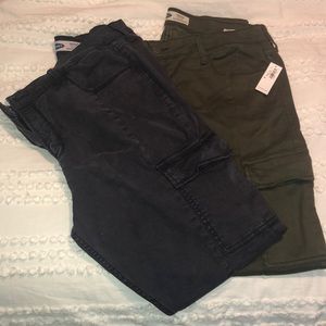 Old navy rockstar super skinny high rise cargo